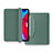 Custodia Portafoglio In Pelle Cover con Supporto L04 per Apple New iPad Air 10.9 (2020) Verde Notte