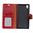 Custodia Portafoglio In Pelle Cover con Supporto L04 per Asus ZenFone Live L1 ZA550KL