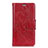 Custodia Portafoglio In Pelle Cover con Supporto L04 per Asus ZenFone Live L1 ZA550KL Rosso