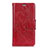 Custodia Portafoglio In Pelle Cover con Supporto L04 per Asus ZenFone Live L1 ZA551KL Rosso