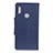 Custodia Portafoglio In Pelle Cover con Supporto L04 per BQ Vsmart joy 1 Blu