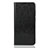 Custodia Portafoglio In Pelle Cover con Supporto L04 per Huawei Enjoy 9 Nero