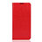 Custodia Portafoglio In Pelle Cover con Supporto L04 per Huawei Enjoy 9 Rosso