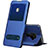 Custodia Portafoglio In Pelle Cover con Supporto L04 per Huawei Mate 30 Lite Blu