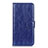 Custodia Portafoglio In Pelle Cover con Supporto L04 per Huawei Mate 40 Lite 5G Blu