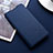 Custodia Portafoglio In Pelle Cover con Supporto L04 per Huawei Nova 4e Blu