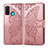 Custodia Portafoglio In Pelle Cover con Supporto L04 per Huawei P Smart (2020) Oro Rosa
