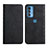 Custodia Portafoglio In Pelle Cover con Supporto L04 per Motorola Moto Edge 20 Pro 5G Nero