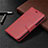 Custodia Portafoglio In Pelle Cover con Supporto L04 per Nokia 1.3 Rosso