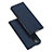 Custodia Portafoglio In Pelle Cover con Supporto L04 per Samsung Galaxy A81 Blu