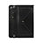 Custodia Portafoglio In Pelle Cover con Supporto L04 per Samsung Galaxy Tab S6 Lite 10.4 SM-P610 Nero