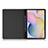 Custodia Portafoglio In Pelle Cover con Supporto L04 per Samsung Galaxy Tab S7 4G 11 SM-T875