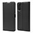 Custodia Portafoglio In Pelle Cover con Supporto L04 per Sony Xperia 10 II Nero