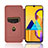 Custodia Portafoglio In Pelle Cover con Supporto L04Z per Samsung Galaxy M21