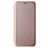 Custodia Portafoglio In Pelle Cover con Supporto L04Z per Samsung Galaxy M62 4G Oro Rosa