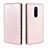 Custodia Portafoglio In Pelle Cover con Supporto L04Z per Sony Xperia 1 Oro Rosa