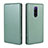 Custodia Portafoglio In Pelle Cover con Supporto L04Z per Sony Xperia 1 Verde
