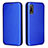 Custodia Portafoglio In Pelle Cover con Supporto L04Z per Sony Xperia Ace II Blu