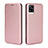 Custodia Portafoglio In Pelle Cover con Supporto L04Z per Vivo V20 Oro Rosa