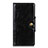 Custodia Portafoglio In Pelle Cover con Supporto L05 per Alcatel 3X Nero