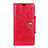 Custodia Portafoglio In Pelle Cover con Supporto L05 per Asus Zenfone Max ZB555KL Rosso