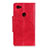 Custodia Portafoglio In Pelle Cover con Supporto L05 per Google Pixel 3a XL Rosso