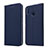 Custodia Portafoglio In Pelle Cover con Supporto L05 per Huawei Honor 8X Blu