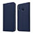 Custodia Portafoglio In Pelle Cover con Supporto L05 per Huawei Honor View 10 Lite Blu