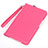 Custodia Portafoglio In Pelle Cover con Supporto L05 per Huawei MatePad Rosa Caldo