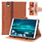 Custodia Portafoglio In Pelle Cover con Supporto L05 per Huawei MediaPad M6 8.4