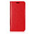 Custodia Portafoglio In Pelle Cover con Supporto L05 per Huawei P20 Rosso