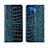 Custodia Portafoglio In Pelle Cover con Supporto L05 per Motorola Moto One 5G Cielo Blu