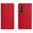 Custodia Portafoglio In Pelle Cover con Supporto L05 per Oppo Reno3 Pro Rosso