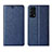 Custodia Portafoglio In Pelle Cover con Supporto L05 per Oppo Reno5 5G Blu
