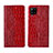 Custodia Portafoglio In Pelle Cover con Supporto L05 per Samsung Galaxy A42 5G Rosso