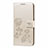 Custodia Portafoglio In Pelle Cover con Supporto L05 per Samsung Galaxy M21s Oro