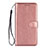 Custodia Portafoglio In Pelle Cover con Supporto L05 per Samsung Galaxy S20 5G Oro Rosa