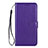 Custodia Portafoglio In Pelle Cover con Supporto L05 per Samsung Galaxy S20 Plus 5G Viola