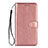 Custodia Portafoglio In Pelle Cover con Supporto L05 per Samsung Galaxy S20 Ultra 5G Oro Rosa