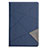 Custodia Portafoglio In Pelle Cover con Supporto L05 per Samsung Galaxy Tab S5e 4G 10.5 SM-T725 Blu