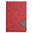 Custodia Portafoglio In Pelle Cover con Supporto L05 per Samsung Galaxy Tab S5e 4G 10.5 SM-T725 Rosso