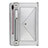 Custodia Portafoglio In Pelle Cover con Supporto L05 per Samsung Galaxy Tab S6 10.5 SM-T860 Argento
