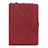 Custodia Portafoglio In Pelle Cover con Supporto L05 per Samsung Galaxy Tab S6 Lite 4G 10.4 SM-P615 Rosso