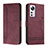 Custodia Portafoglio In Pelle Cover con Supporto L05 per Xiaomi Mi 12 Pro 5G Rosso