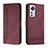Custodia Portafoglio In Pelle Cover con Supporto L05 per Xiaomi Mi 12S Pro 5G Rosso
