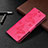 Custodia Portafoglio In Pelle Cover con Supporto L05 per Xiaomi Poco M2 Pro Rosa Caldo