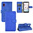 Custodia Portafoglio In Pelle Cover con Supporto L05Z per Samsung Galaxy A20 SC-02M SCV46 Blu