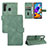 Custodia Portafoglio In Pelle Cover con Supporto L05Z per Samsung Galaxy A21