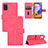 Custodia Portafoglio In Pelle Cover con Supporto L05Z per Samsung Galaxy A31 Rosa Caldo