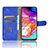 Custodia Portafoglio In Pelle Cover con Supporto L05Z per Samsung Galaxy A70